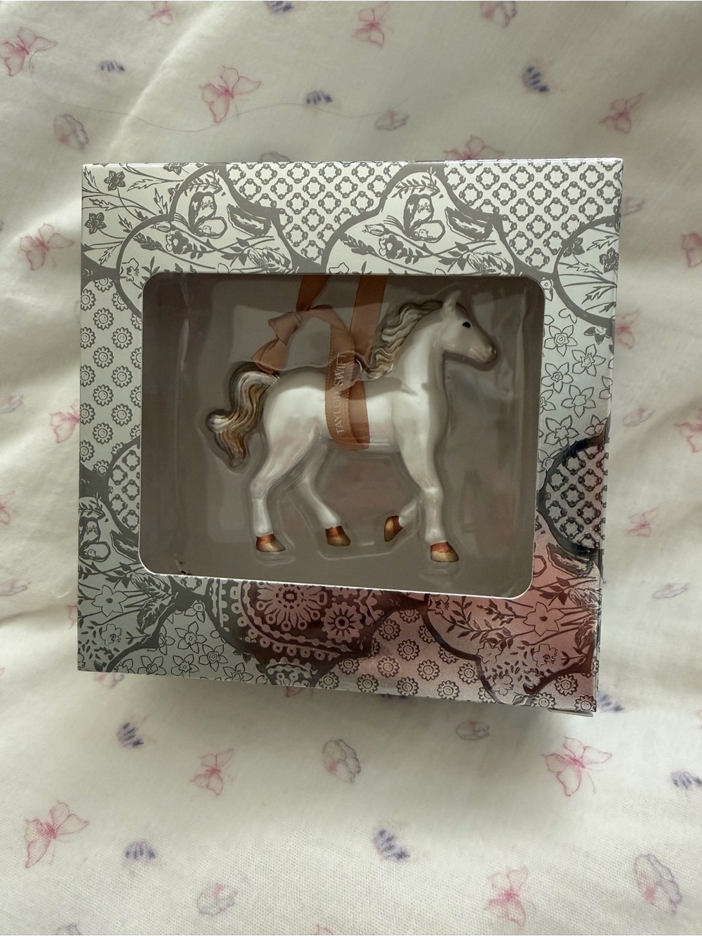 Taylor Swift Fearless White Horse Ornament